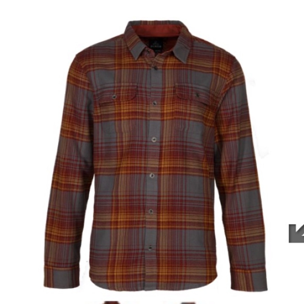 NWT Prana Men’s/Unisex ‘Lybek Flannel XS
